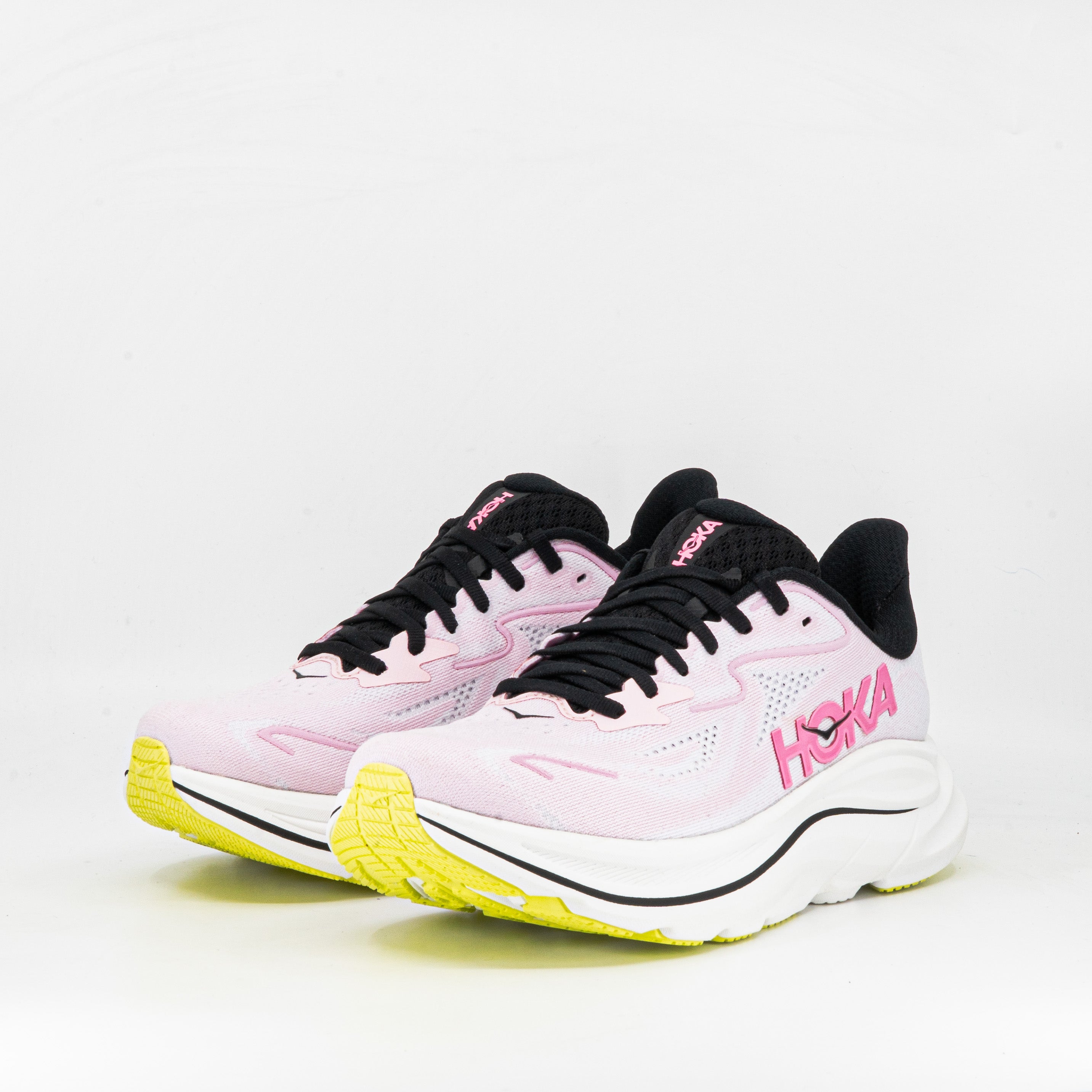 Hoka Clifton 10 (B Standard) Womens Carnation/Starlight Glow - Frontrunner Colombo